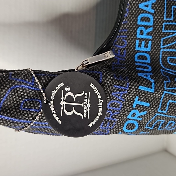 ROBIN RUTH CANVAS TOTE BAG " FORT LAUDERDALE THEME - Picture 3 of 8